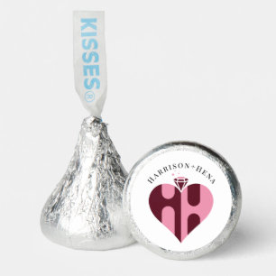 Romantic Luxury HH Monogram Hershey®'s Kisses®