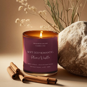 Romantic Luxury Love Design - Velvet Kiss Candle Square Sticker