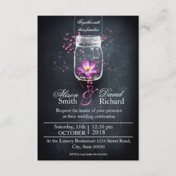Romantic Magic Unit Of Capacitance With Loto To Invitation by KeyholeDesign at Zazzle