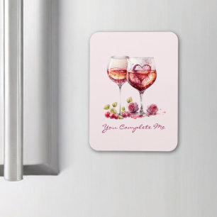 Romantic Magnet – You Complete Me Quote
