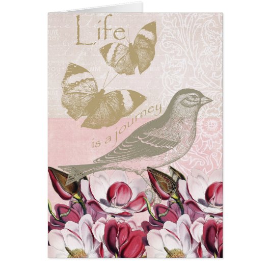 Romantic Magnolias Cards (Front)