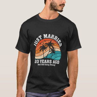 Romantic Matching Couples Vintage 20Th Wedding Ann T-Shirt