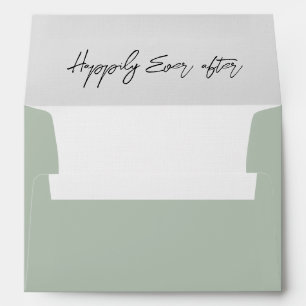 Romantic & minimalist  envelope