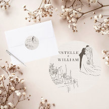 Romantic Minimalist Wedding 