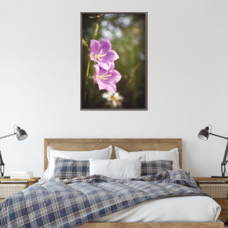 Romantic Moody Flowers – Botanical Fantasy Boho Canvas Print