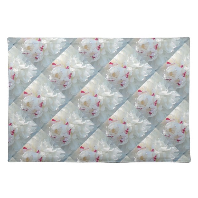 Romantic Multi Peony Placemat (Front)