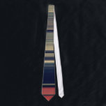 Romantic Natural Multi Color Horizontal Stripe Tie<br><div class="desc">The pattern comes from a photograph of nature landscape. ©2008-present</div>