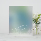 Romantic Nature and Bird Design (Standing Front)