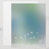 Romantic Nature and Bird Design (Front/Back)