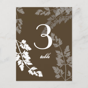 Romantic Nature/ Table Card