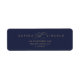 Romantic Navy Calligraphy Return Address Label