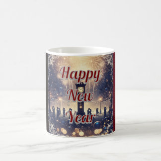 Romantic New Year’s Eve Celebration Coffee Mug 