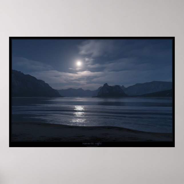 romantic night poster (Front)