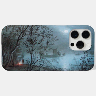 ROMANTIC NOCTURNE LANDSCAPE IN BLUE iPhone 15 PRO MAX CASE