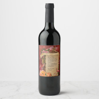 Romantic (not only for Valentine's)💕customizable  Wine Label