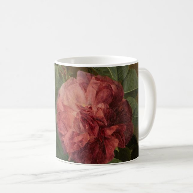 Romantic Old English Roses Coffee Mug (Front Right)