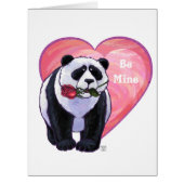 Romantic Panda Bear with Rose (Front)