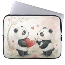 Romantic Panda Card 