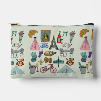 Romantic Paris Accessory Pouch