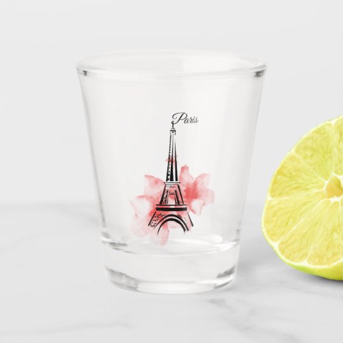 Romantic Paris Eiffel Tower Shot Glass