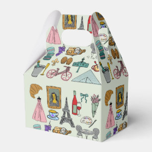 Romantic Paris Favor Boxes