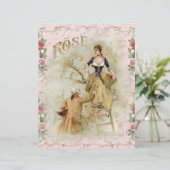 Romantic Paris Lovers pink shabbychic (Standing Front)