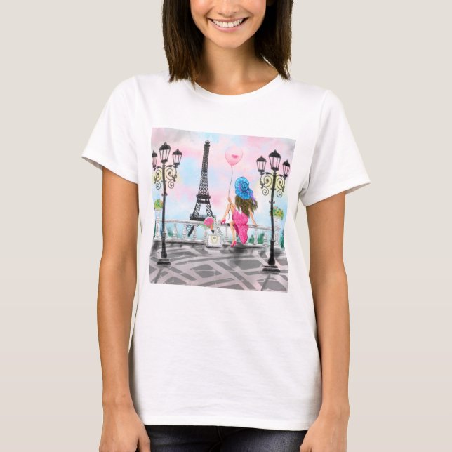 Romantic Paris T-Shirt (Front)
