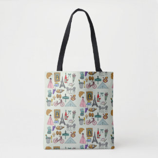 Romantic Paris Tote Bag