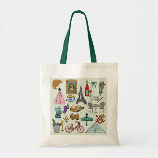 Romantic Paris Tote Bag