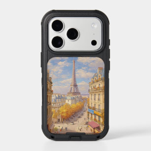 Romantic Parisian Balcony View Oil Painting iPhone 17 Pro Case