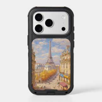 Romantic Parisian Balcony View Oil Painting iPhone 17 Pro Case