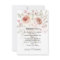 Romantic Pastel Watercolor Rose Wedding Thank You