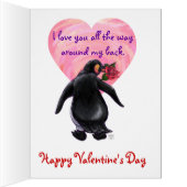 Romantic Penguin Be Mine (Inside (Right))