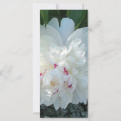 Romantic Peony Bookmark (Back)