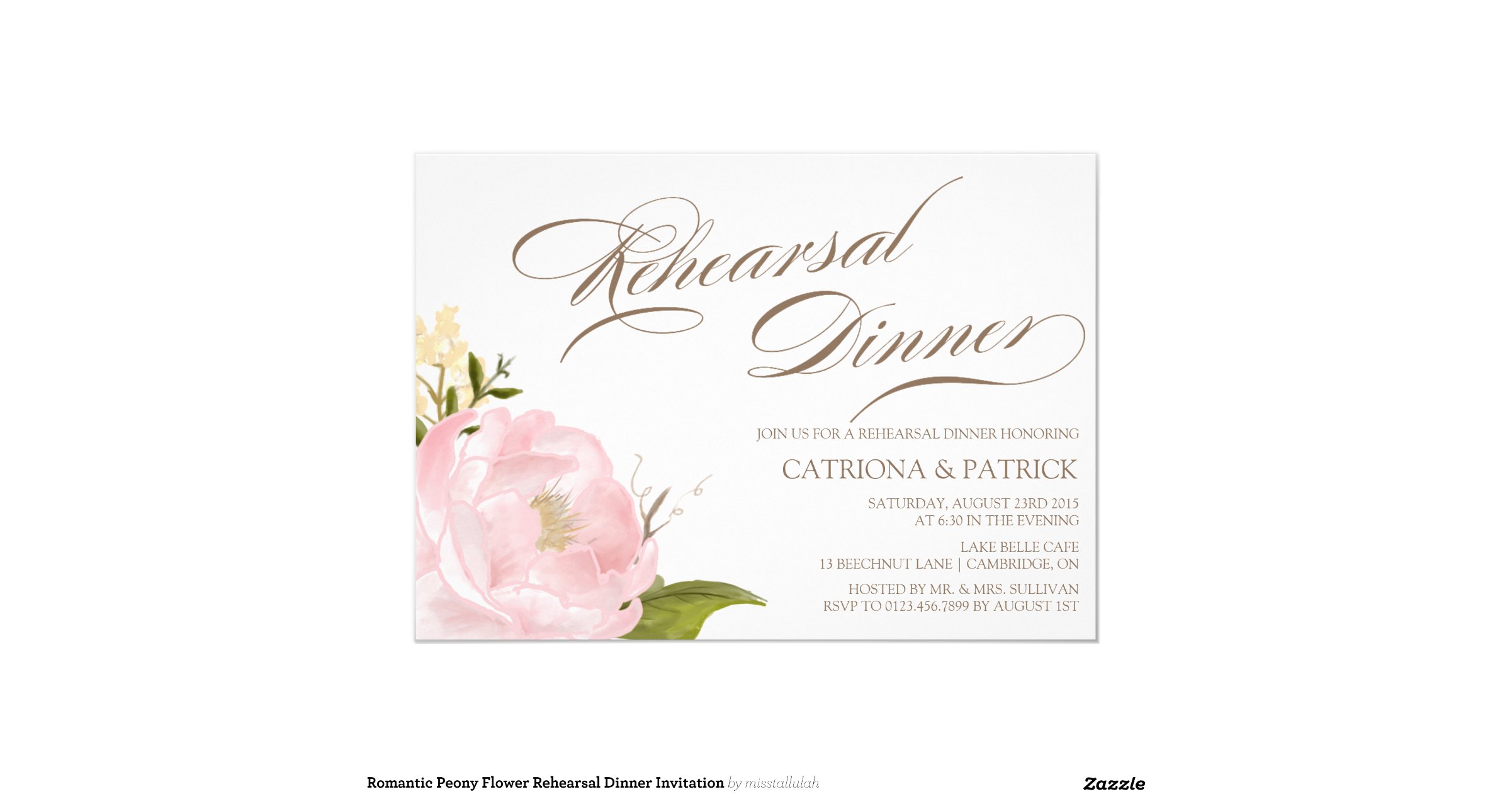 Romantic Dinner Invitation 3