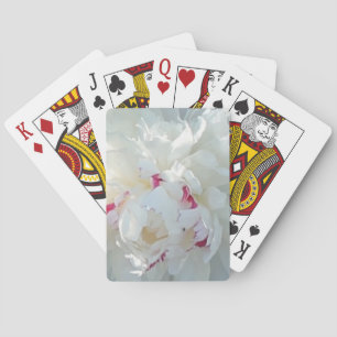 Romantic Peony Playing Cards