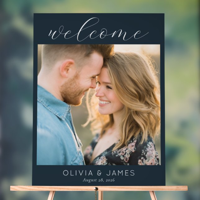 Romantic Photo Acrylic Sign (Neutral)