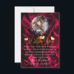 Romantic Photo I Love You Anniversary Card<br><div class="desc">A great way to show and express your love to your wife or lover. A fully customizable anniversary card for your lovely woman/girl.</div>
