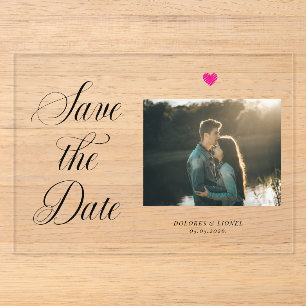 Romantic Photo Save the Date