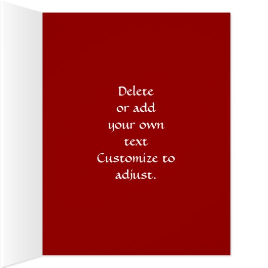 Romantic photo template Valentine's (Inside (Right))