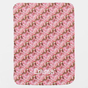 Romantic Pink Baby Blanket
