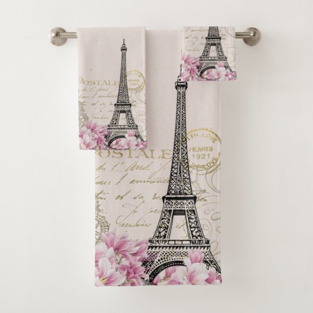Ensemble de draps ajustés Tour Eiffel de Paris, 100