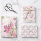 Romantic Pink Cabbage Rose | Shabby Cottage Wrapping Paper Sheets | Zazzle