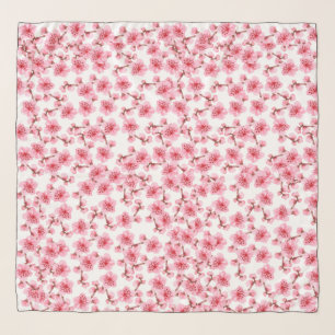 Romantic pink Cherry blosson Scarf