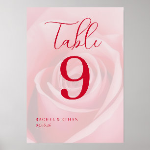 Romantic Pink Floral Rose Holder