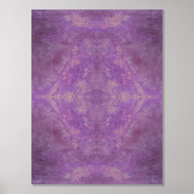 Romantic Pink Gold Foil Print (Front)