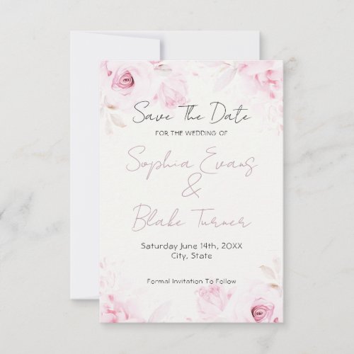 Romantic Pink Roses Elegant and Pretty