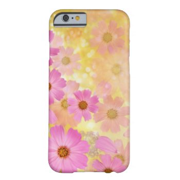 Romantic Pink Teal Watercolor Chic Floral Pattern Barely There Iphone 6 Case by Three_Men_and_a_Mama at Zazzle
