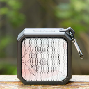 Romantic Pink Watercolor Floral Bluetooth Speaker