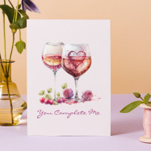Romantic Poem Card – For Her